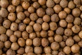 Allspice background, close up. Top view Royalty Free Stock Photo