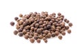 Allspice berries also called Jamaican pepper or newspice Royalty Free Stock Photo