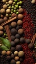 Allspice Euphoria: Abstract Delights of Exotic Cuisine