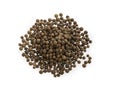 Allspice spice stack on white Royalty Free Stock Photo