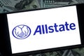 Allstate Corporation editorial. Allstate Corporation is an American insurance company Royalty Free Stock Photo