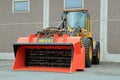 ALLU Screener Crusher Bucket Mounted to a Volvo Wheel Loader