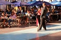 Alluring Argentine Tango Dance at Plaza Dorrego Square in San Telmo Neighborhood, Buenos Aires, Argentina