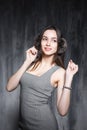 Alluring young lady Royalty Free Stock Photo