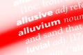 alluvium Royalty Free Stock Photo