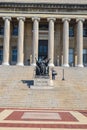 Alma Mater Statue Low Memorial Library Columbia University