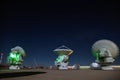 Alma Radio Observatory in the Desert of Atacama, Chile Royalty Free Stock Photo