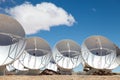 Alma Radio Observatory in the Desert of Atacama, Chile Royalty Free Stock Photo