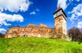 Alma Vii church, Transylvania, Romania Royalty Free Stock Photo