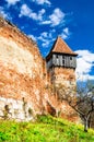 Alma Vii church, Transylvania, Romania Royalty Free Stock Photo