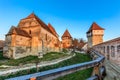 Alma Vii fortified church, Romania Royalty Free Stock Photo