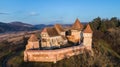 Alma Vii fortified church, Romania Royalty Free Stock Photo