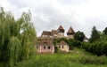 Alma Vii fortified church, Transylvania, Romania Royalty Free Stock Photo