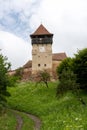 Alma Vii fortified church, Transylvania, Romania Royalty Free Stock Photo
