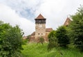 Alma Vii fortified church, Transylvania, Romania Royalty Free Stock Photo