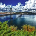 Almada, Portugal view, cristo rei