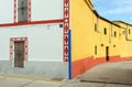 Houses in Almaden de la Plata, Seville province, Andalusia, Spain