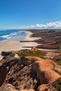 Almagreira beach in Baleal, Portugal.