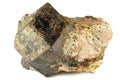 Almandine on matrix Royalty Free Stock Photo