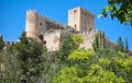 Almansa castle in Albacete of Spain