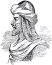 Almanzor portrait, de facto ruler of Islamic Spain, 9th Century AC