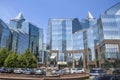 Almaty - Business Center Nurly Tau Royalty Free Stock Photo