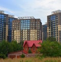Almaty city buildings