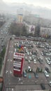 Almaty city, more transport on parking