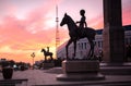 Almaty city. Royalty Free Stock Photo