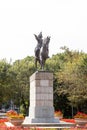 Almaty, Kazakhstan - August 29, 2016: Monument revolutionary Ama