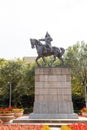 Almaty, Kazakhstan - August 29, 2016: Monument revolutionary Ama