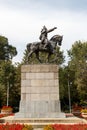 Almaty, Kazakhstan - August 29, 2016: Monument revolutionary Ama