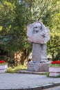 Almaty, Kazakhstan - September 15, 2018: monument Taras Grigorievich Shevchenko - Ukrainian poet and writer