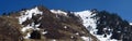 Almaty - Shymbulak Ski Resort Panoramic View Royalty Free Stock Photo