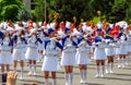 Almaty - Solemn parade of children