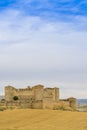 Almenar castle. Soria, castilla-Leon, Spain Royalty Free Stock Photo