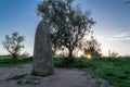 Almendres menhir is half a miler away from the cromlech