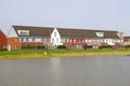 Dutch modern houses in a row