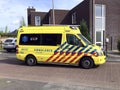 Yellow Dutch Ambulance.