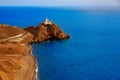 Almeria Cabo de Gata lighthouse Mediterranean Spain Royalty Free Stock Photo