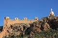 Almeria castle Royalty Free Stock Photo