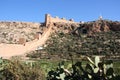 Almeria castle Royalty Free Stock Photo