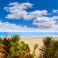 Almeria Mojacar beach Mediterranean sea Spain Royalty Free Stock Photo