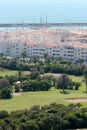 Almerimar golf course and port in Spain