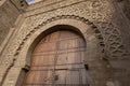 Almohad gate Bab Oudaia at The Kasbah of the Udayas in Rabat, Morocco