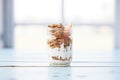 almond butter swirl in a breakfast yogurt parfait