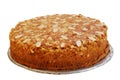 Almond cake Royalty Free Stock Photo