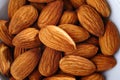 Almond closed up