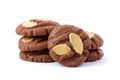 Almond Cookies Royalty Free Stock Photo