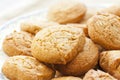 Almond cookies Royalty Free Stock Photo